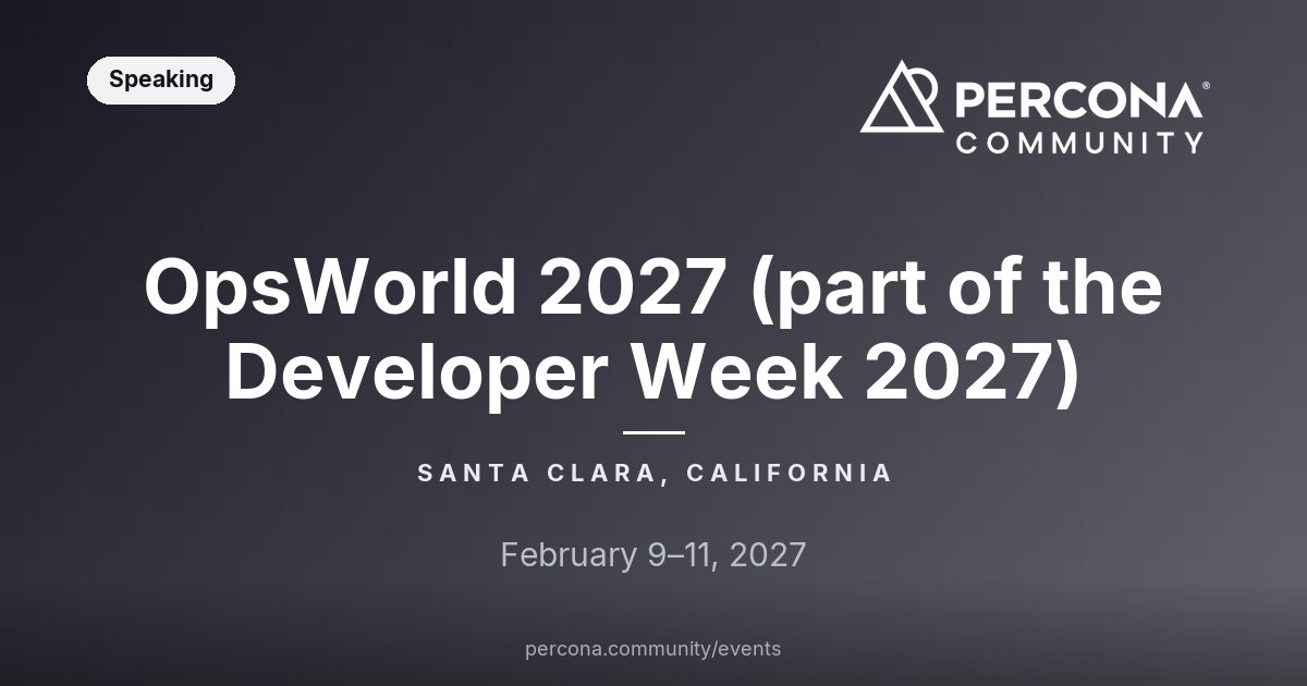 OpsWorld 2027