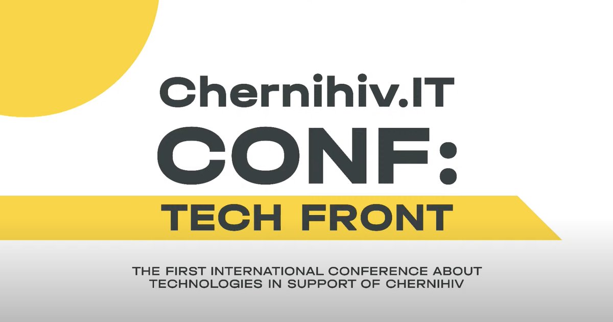Chernihiv.IT Conf: Tech Front