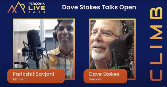 Dave Stokes Talks Open - Episode 9 - Parikshit Savjani, Microsoft - Percona Live 2023