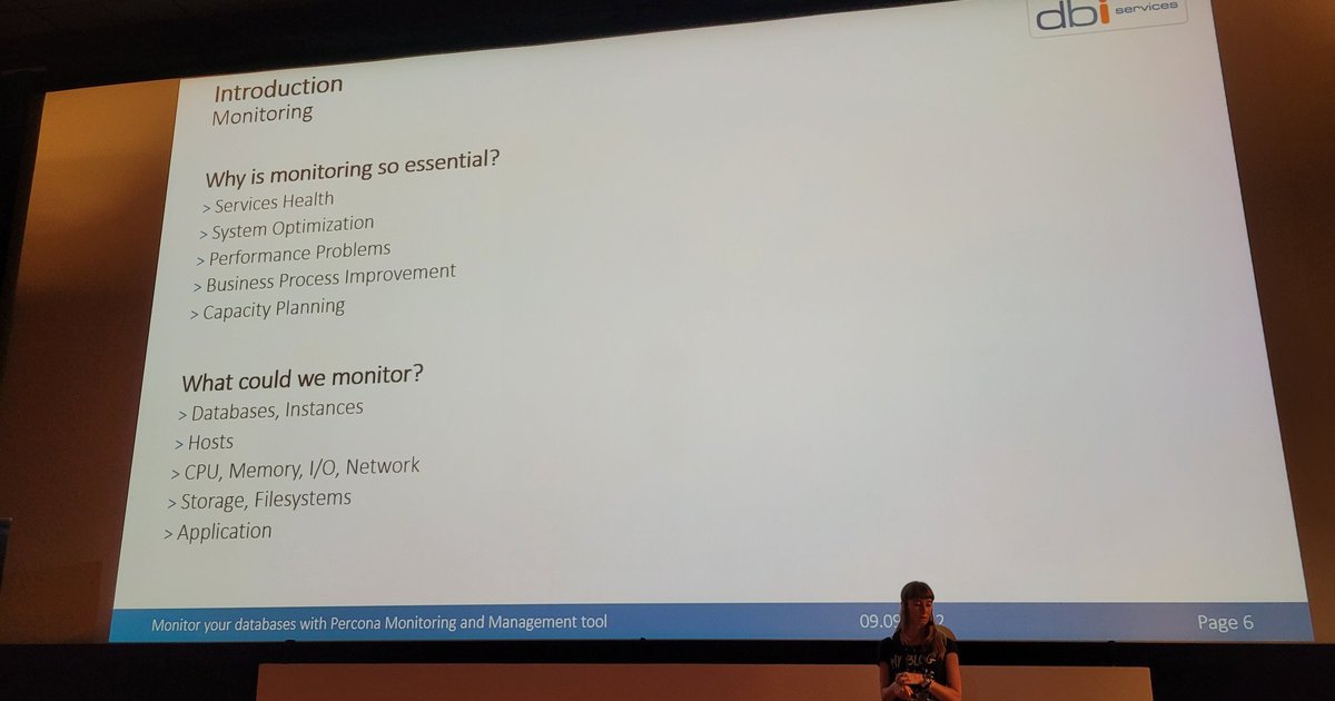 Elisa Usai at POUG 2022