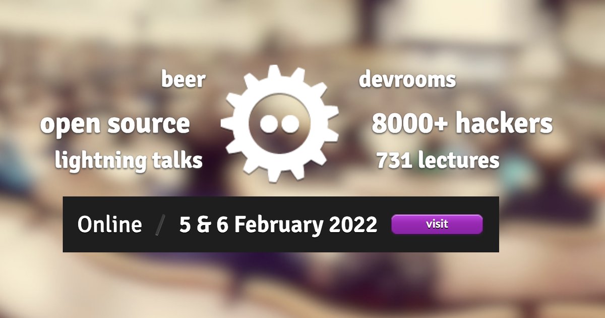 FOSDEM 2022
