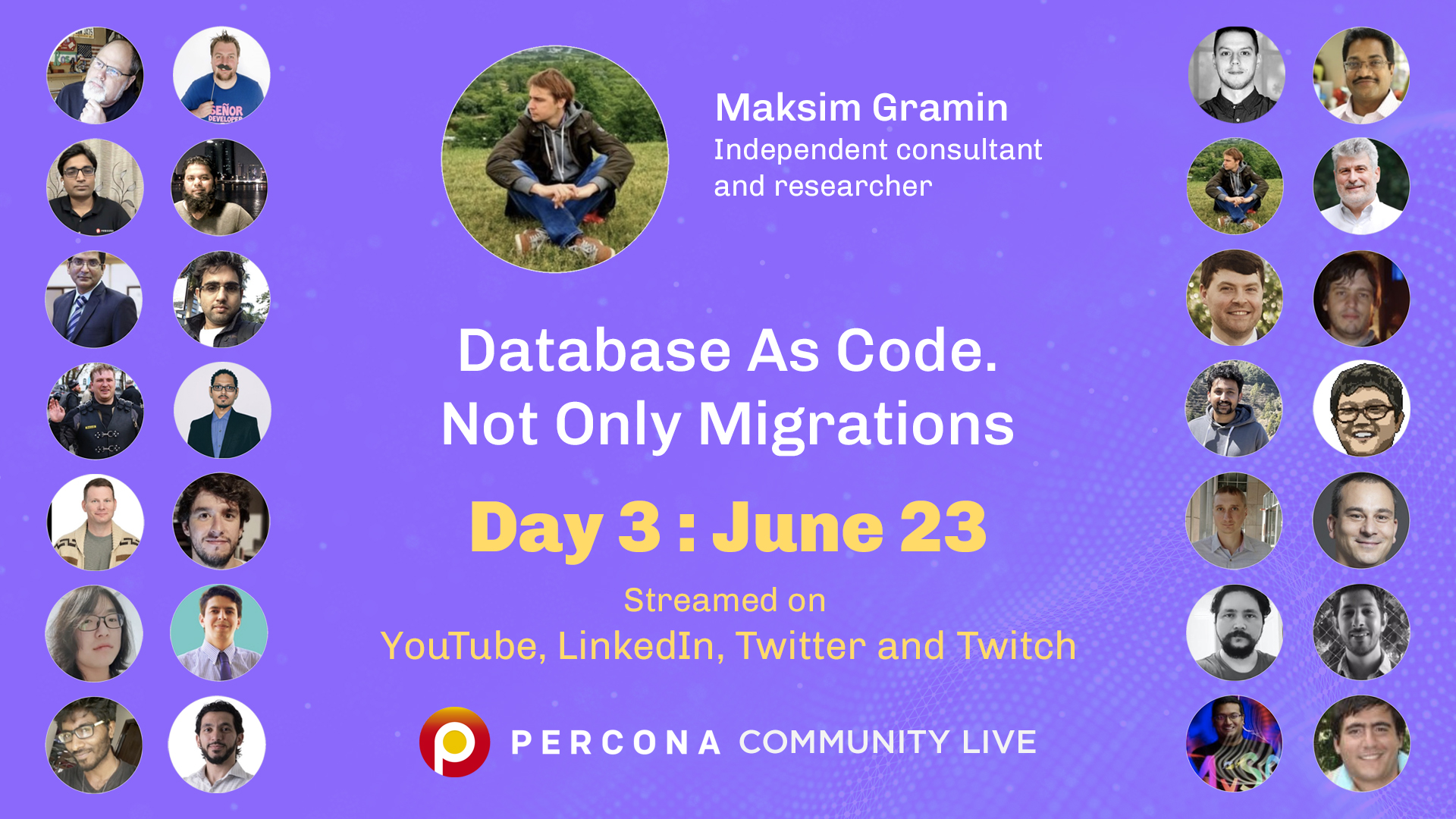 Database as Code. Not only migrations