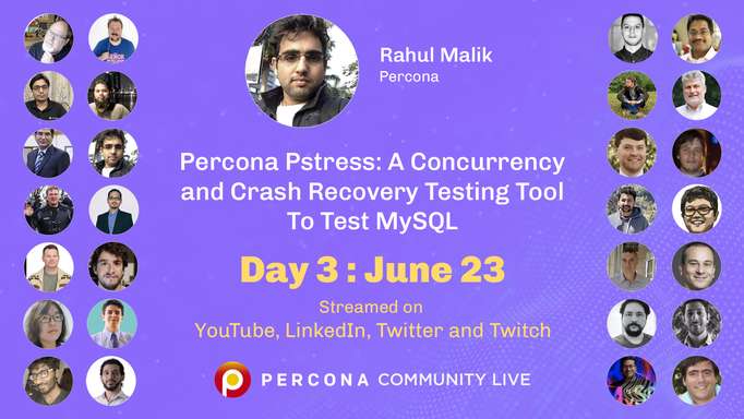 Percona Pstress: A Concurrency and Crash Recovery Testing Tool to Test MySQL