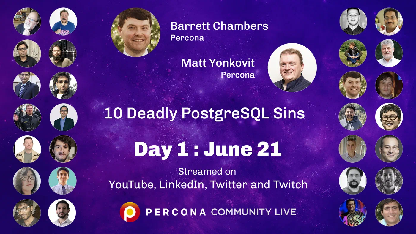 10 Deadly PostgreSQL Sins