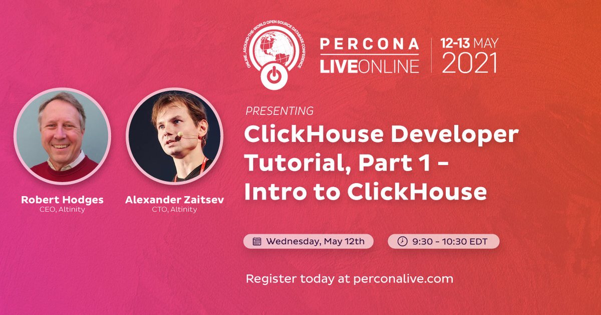 ClickHouse Developer Tutorial, Part 1 - Intro to ClickHouse