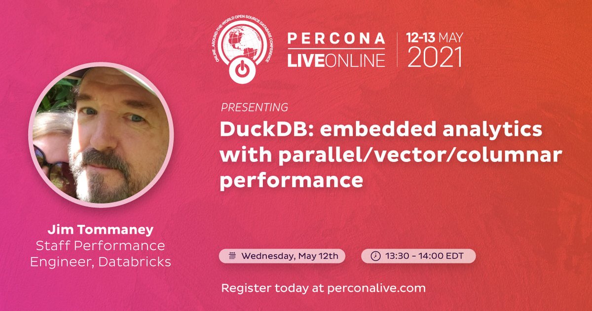 DuckDB: Embedded Analytics with Parallel/Vector/Columnar Performance