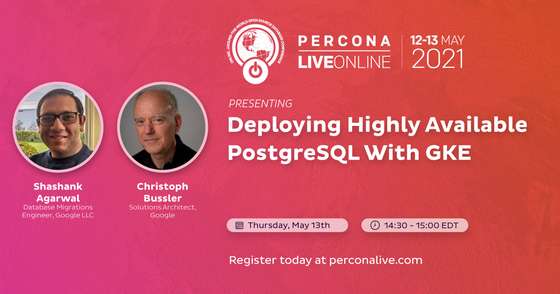 Deploying Highly Available PostgreSQL With GKE