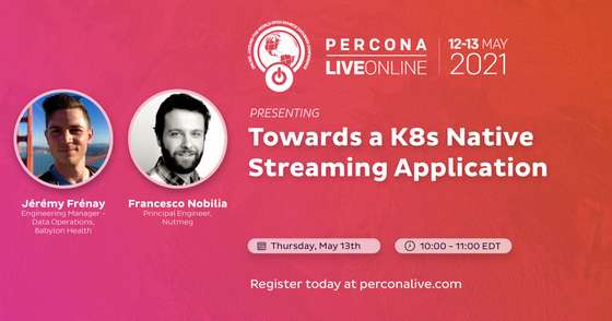 Towards a K8s Native Streaming Application