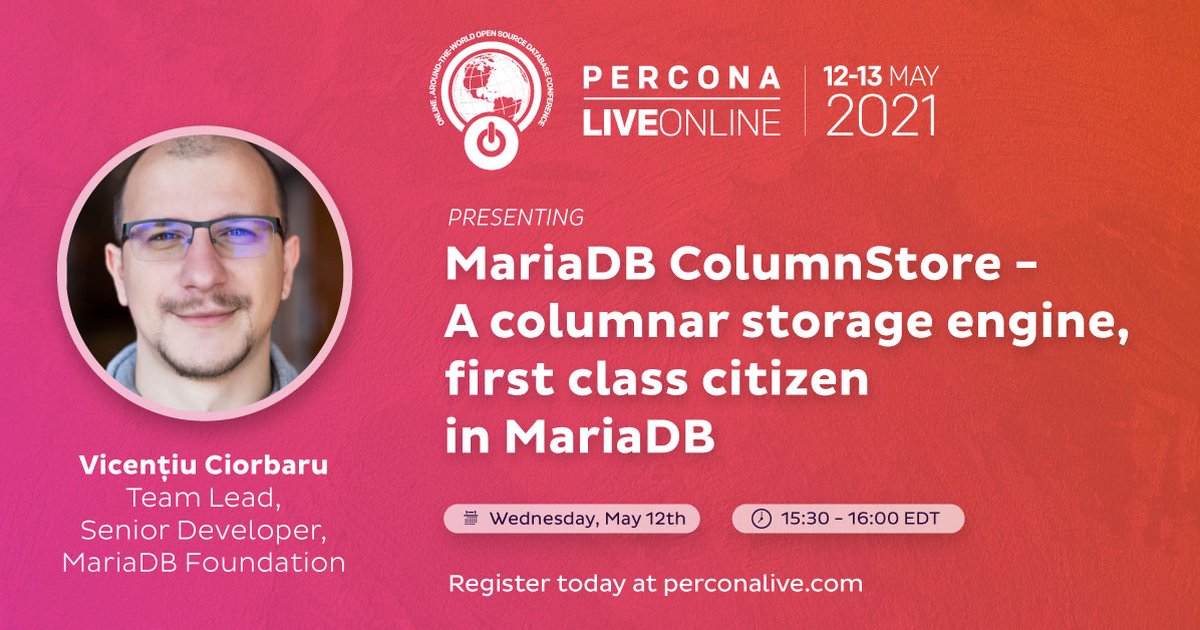 MariaDB ColumnStore – A Columnar Storage Engine, First Class Citizen in MariaDB