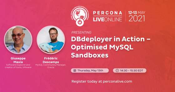 DBdeployer in Action - Optimised MySQL Sandboxes