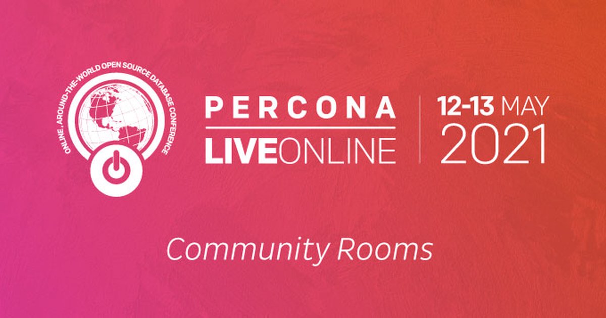 Percona Live ONLINE 2021