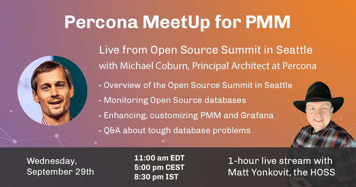 Percona MeetUp for PMM Sept 2021