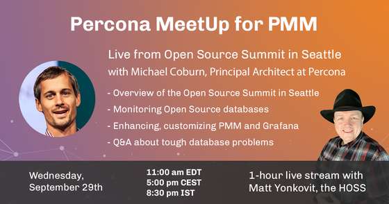 Percona MeetUp for PMM Sept 2021
