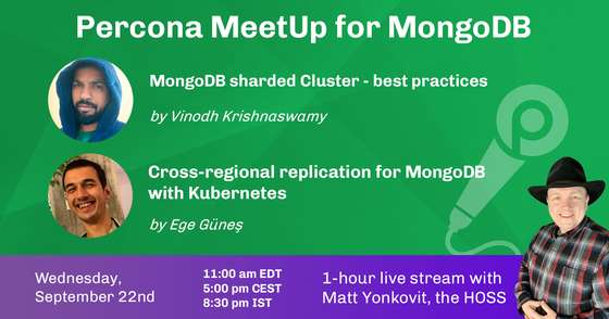 Percona MeetUp for MongoDB Sept 2021