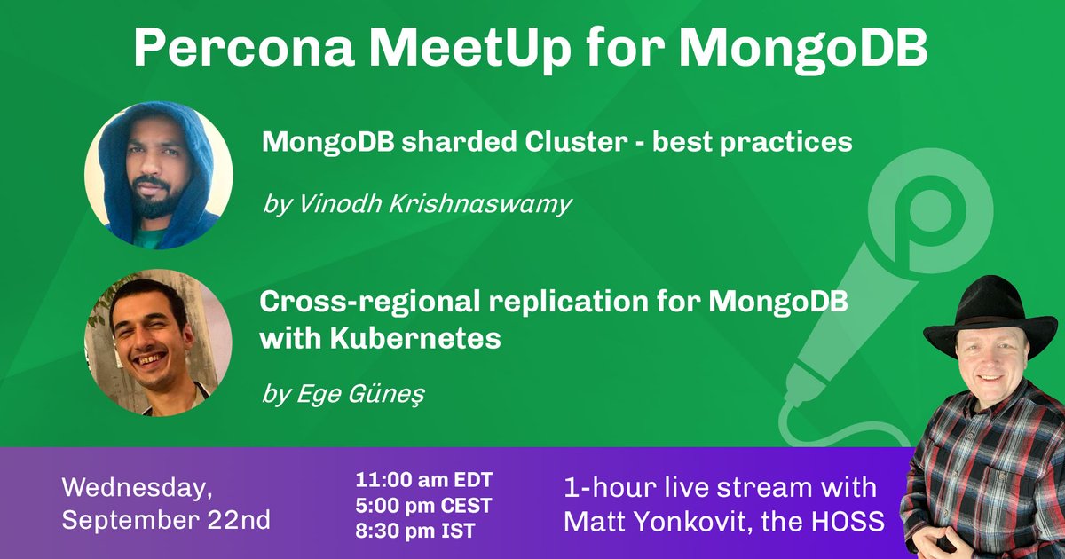 Percona MeetUp for MongoDB Sept 2021