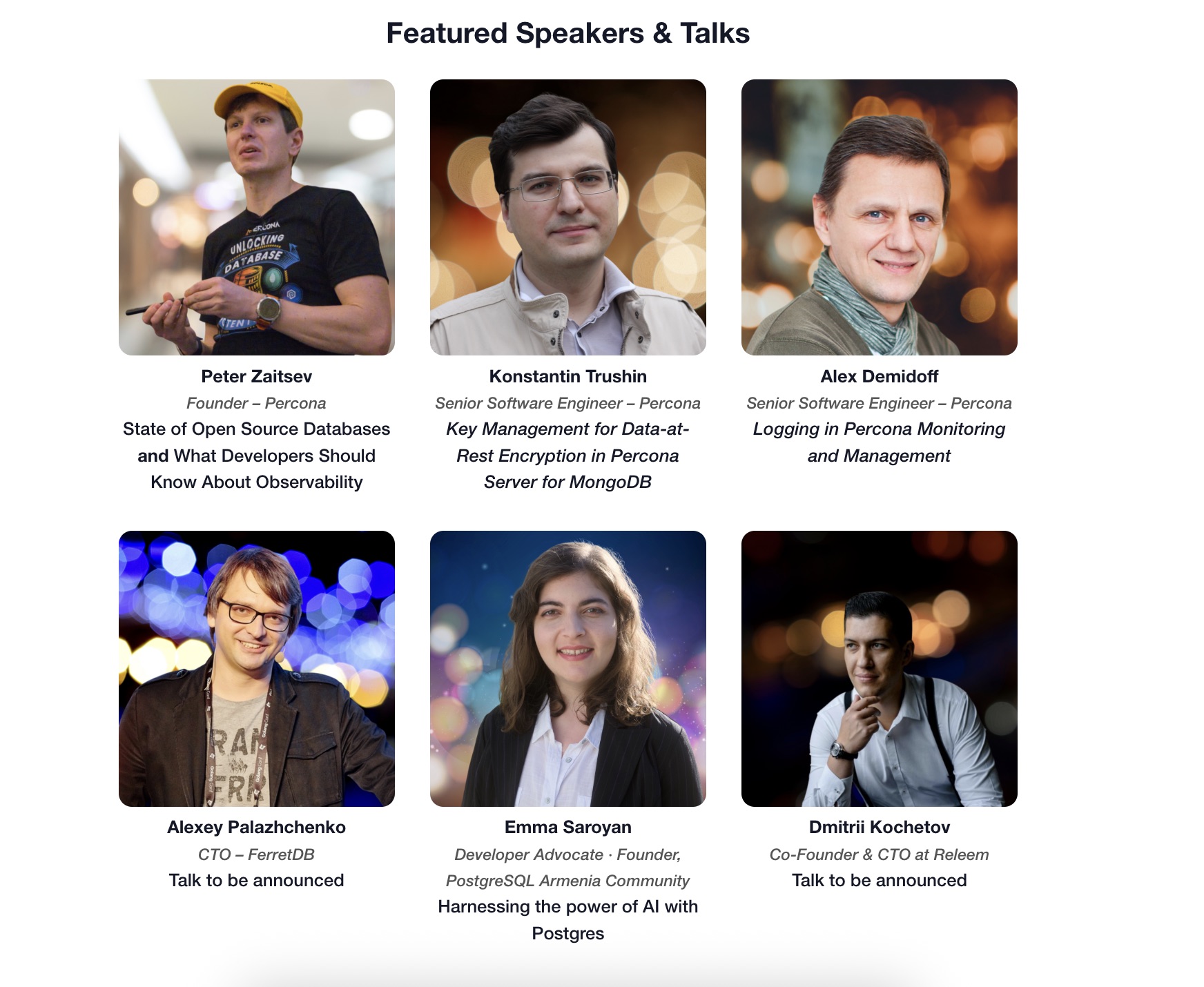 Speakers