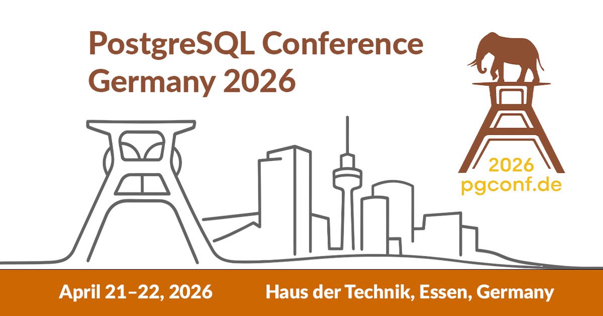 PGConf Germany 2026