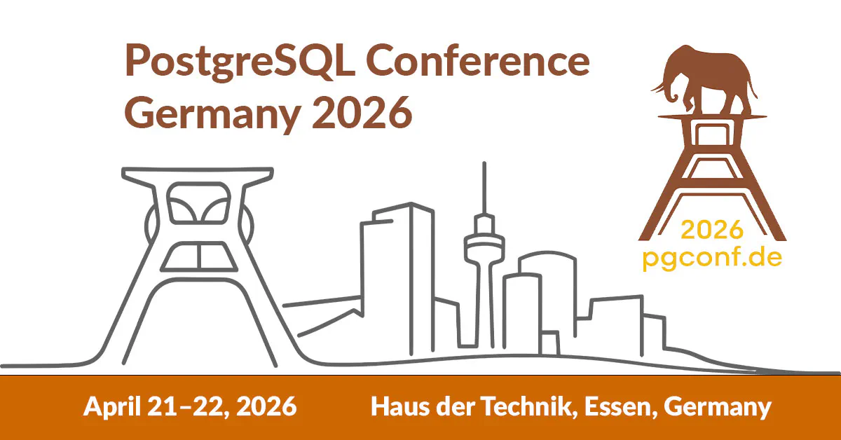 PGConf Germany 2026