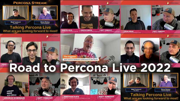 Road to Percona Live 2022