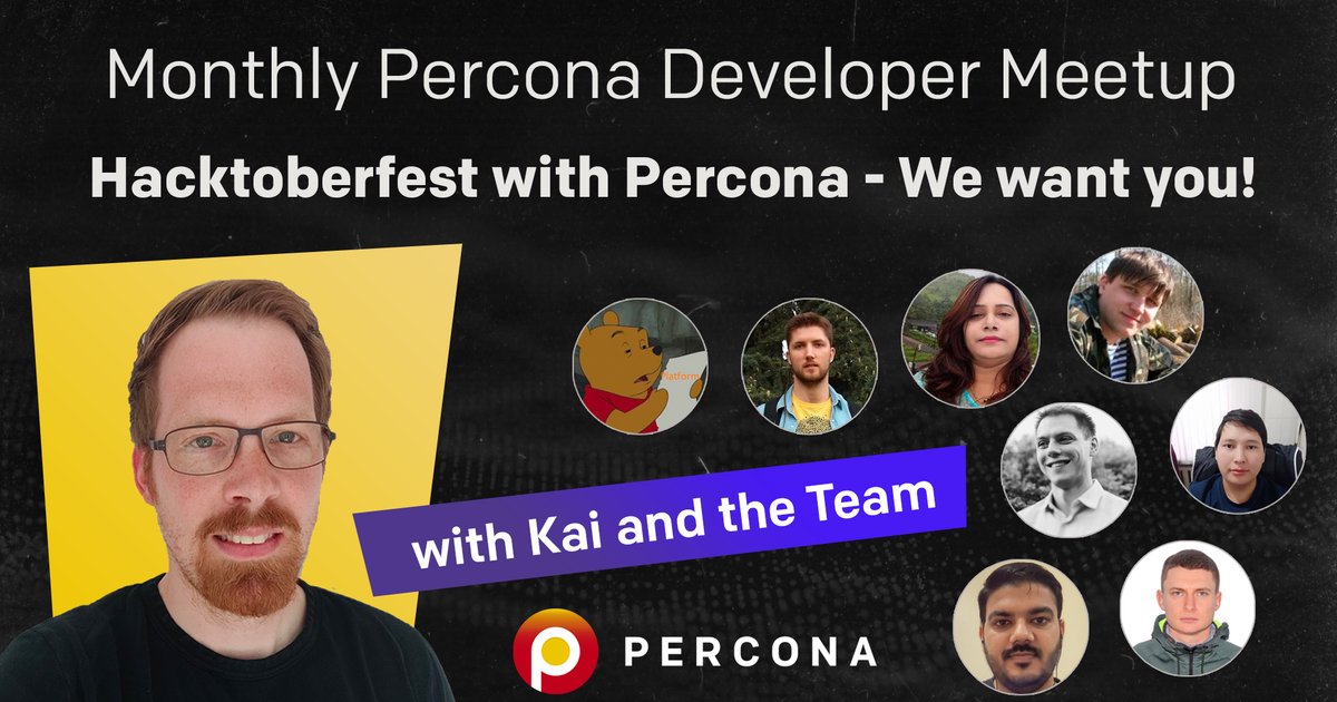 Hacktoberfest with Percona - We Want You! - September 2022