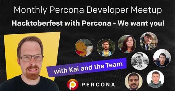Hacktoberfest with Percona - We Want You! - September 2022