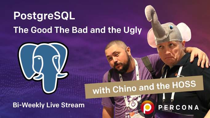 Community PostgreSQL Live Stream & Chat