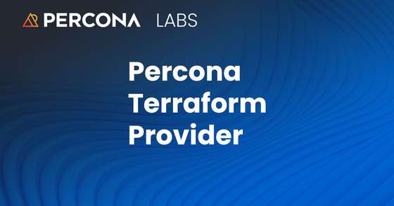 Percona Terraform Provider