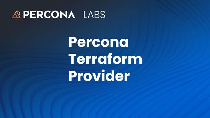 Percona Terraform Provider