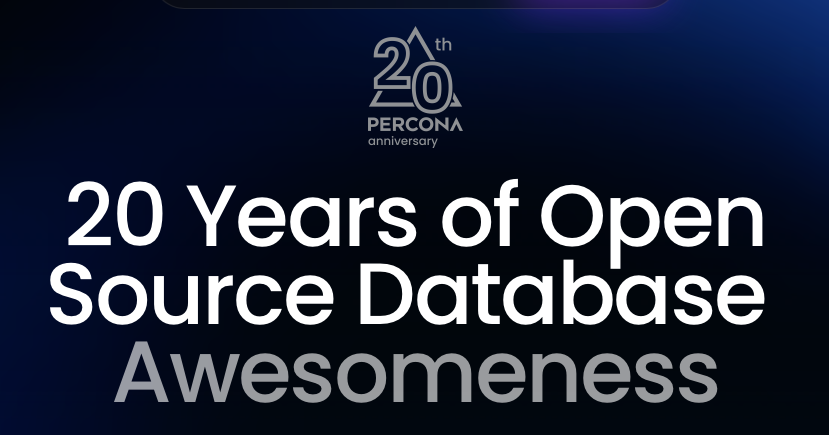 20 years of open source database awesomeness