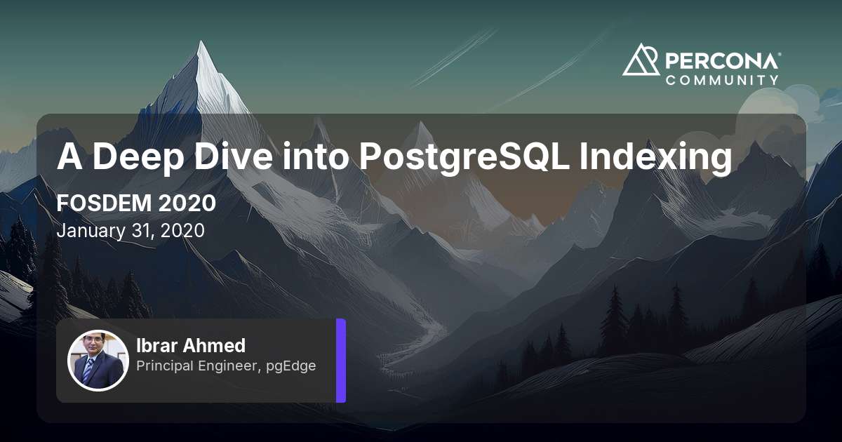 A Deep Dive into PostgreSQL Indexing