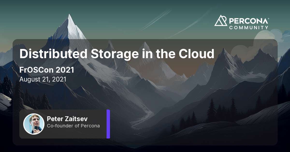 Distributed Storage in the Cloud