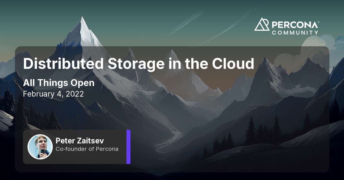 Distributed Storage in the Cloud