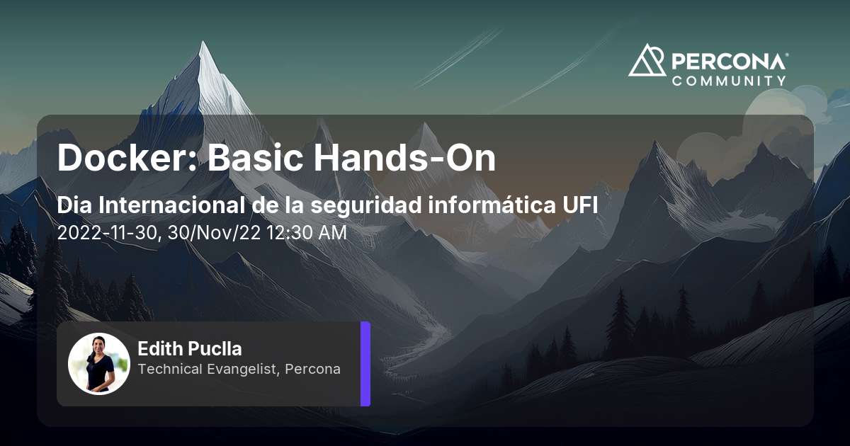 Docker: Basic Hands-On
