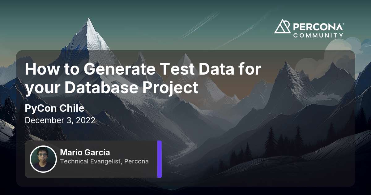How to Generate Test Data for your Database Project