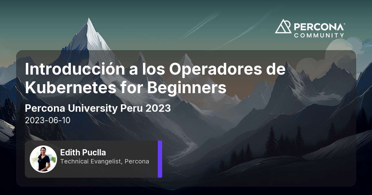 Introducción a los Operadores de Kubernetes for Beginners