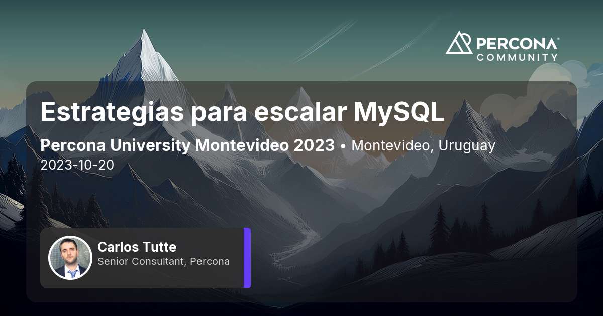 Estrategias para escalar MySQL