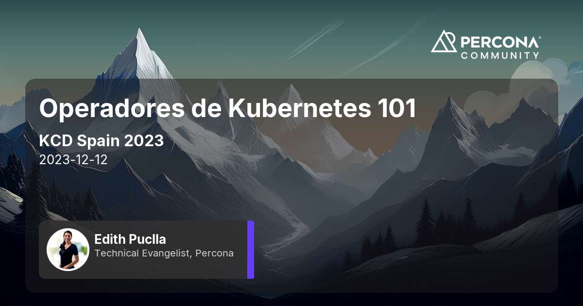 Operadores de Kubernetes 101