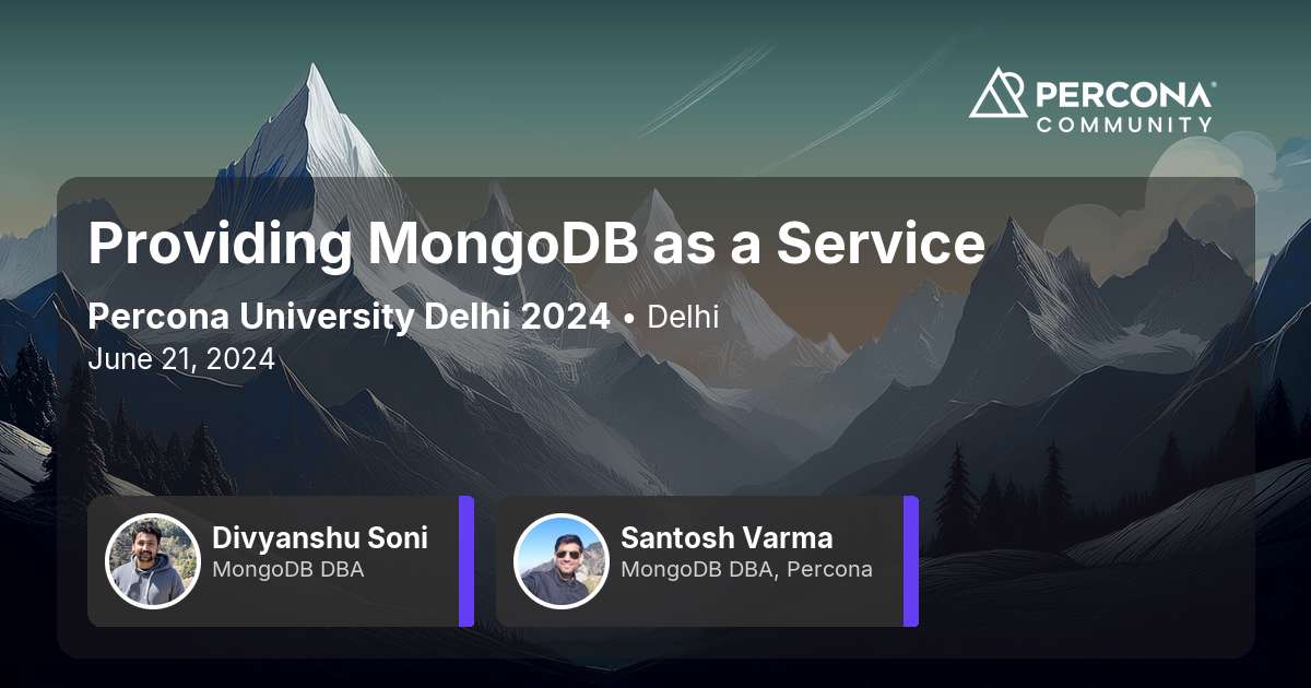 Providing MongoDB as a Service