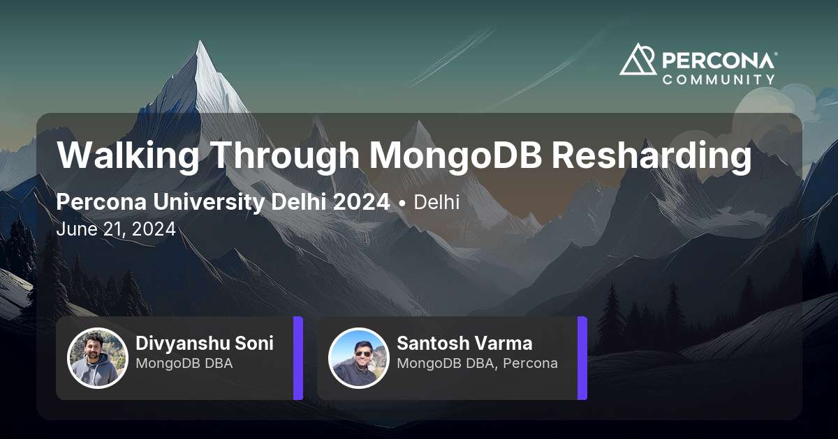 Walking Through MongoDB Resharding