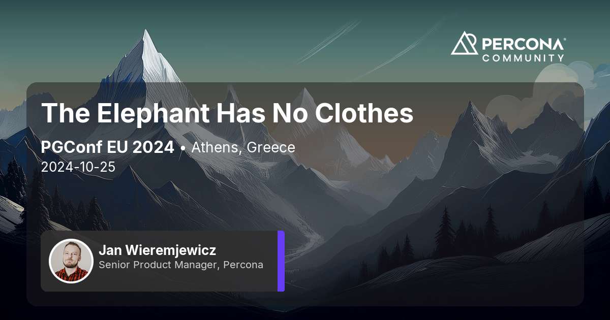 The Elephant Has No Clothes