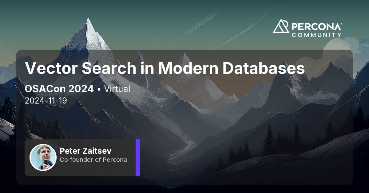 Vector Search in Modern Databases