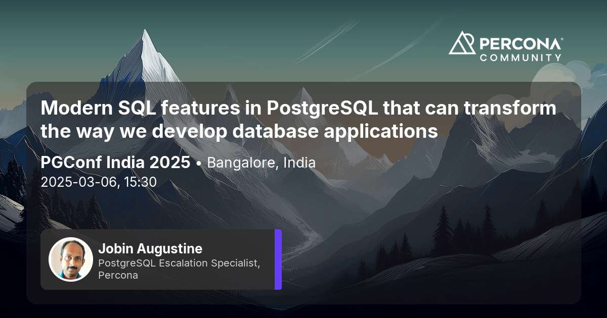 Modern SQL features in PostgreSQL that can transform the way we develop database applications