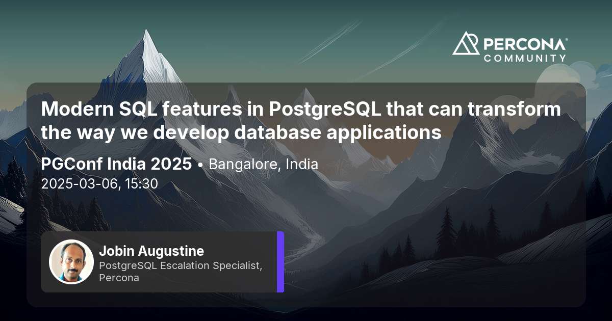 Modern SQL features in PostgreSQL that can transform the way we develop database applications