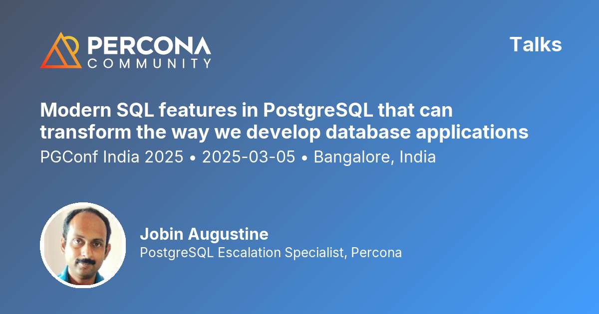 Modern SQL features in PostgreSQL that can transform the way we develop database applications