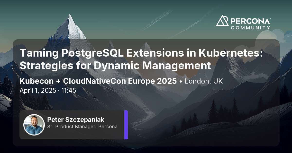 Taming PostgreSQL Extensions in Kubernetes: Strategies for Dynamic Management