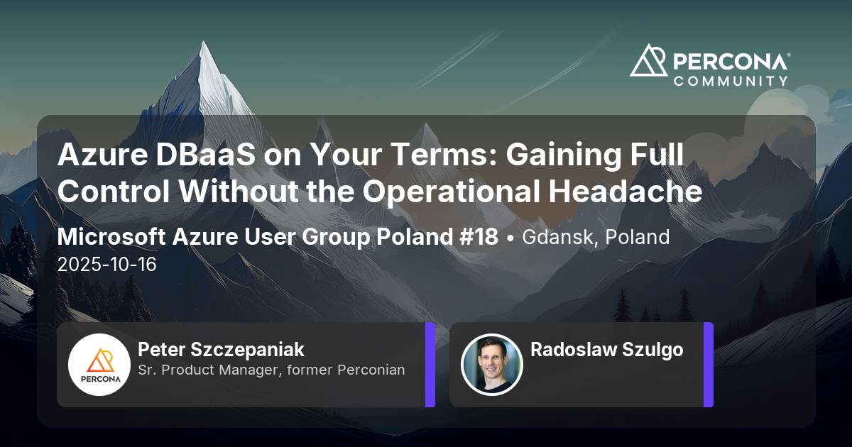 Azure DBaaS on Your Terms: Gaining Full Control Without the Operational Headache