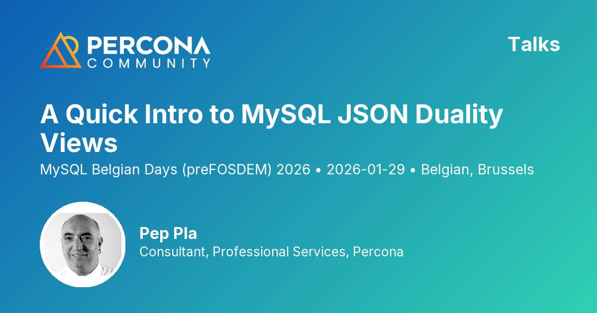 A Quick Intro to MySQL JSON Duality Views