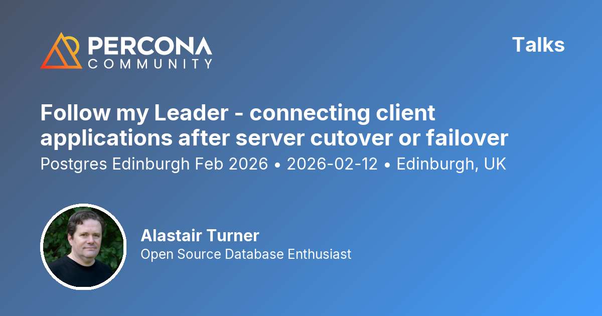 Follow my Leader - connecting client applications after server cutover or failover