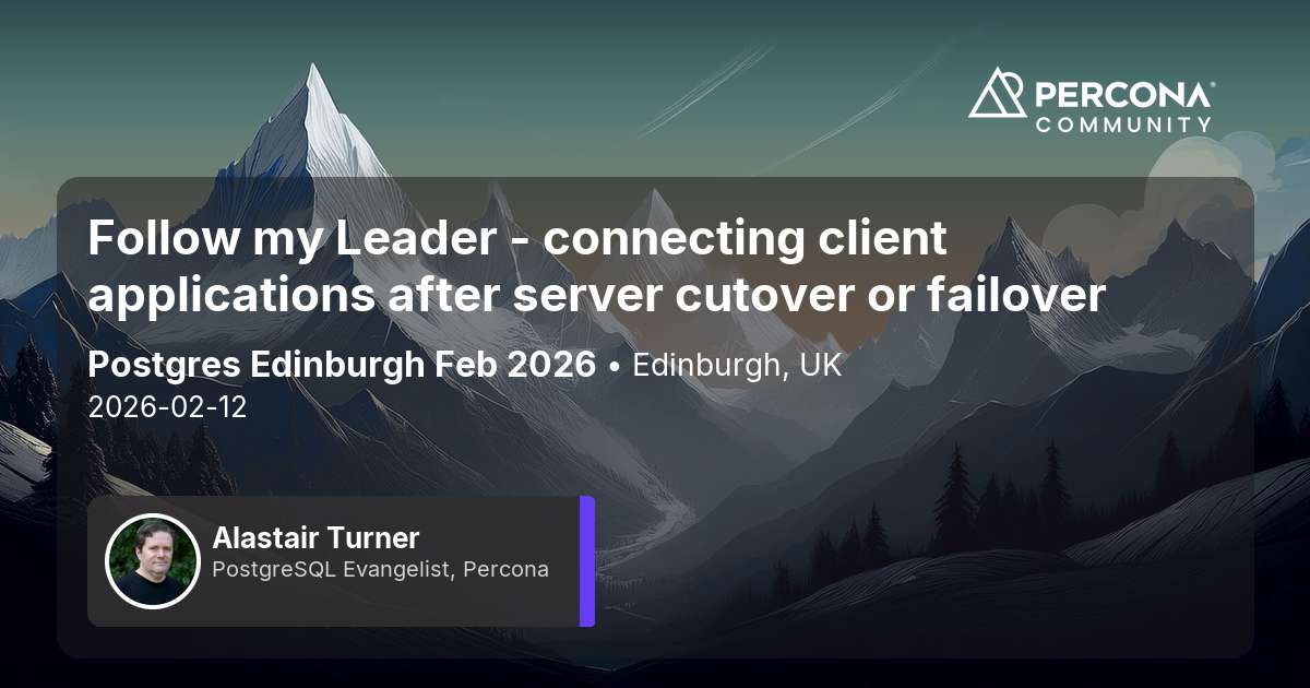 Follow my Leader - connecting client applications after server cutover or failover