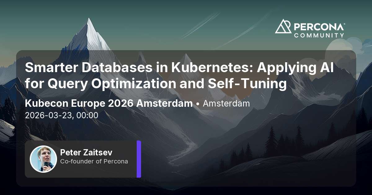 Smarter Databases in Kubernetes: Applying AI for Query Optimization and Self-Tuning